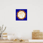 Poster basket-ball : tribalz (Cuisine)