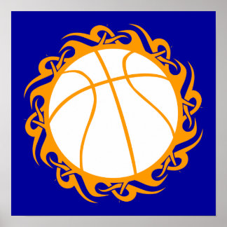 Poster basket-ball : tribalz