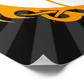 Poster basket-ball : tribalz (Coin)