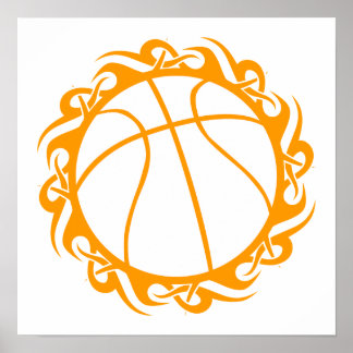 Poster basket-ball : tribalz