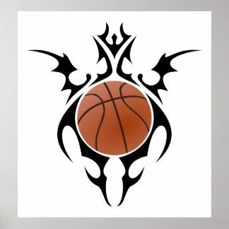 Poster basket-ball : tribalz