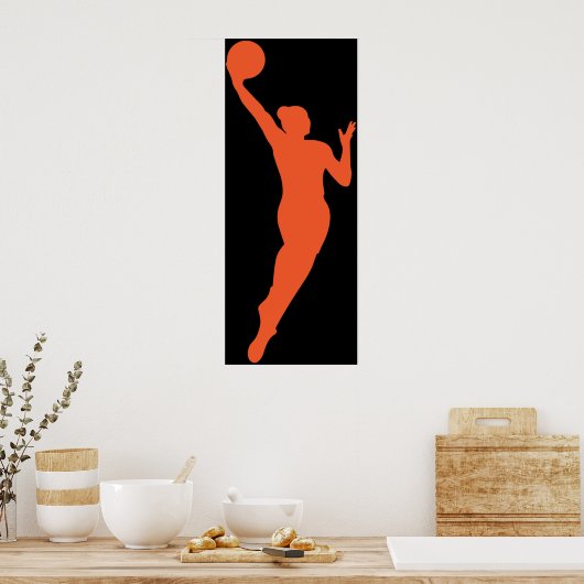 Poster Basket-ball WNBA (Cuisine)