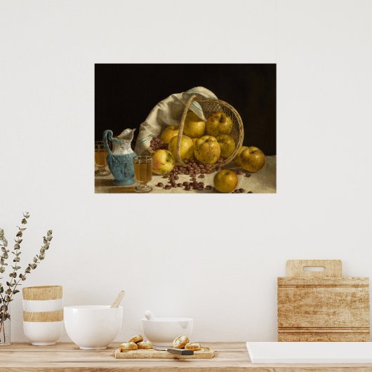 Poster Basket de Fruit (Cuisine)