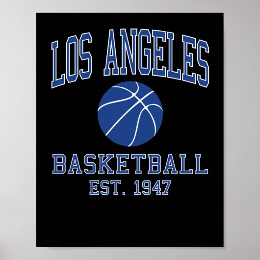 Poster Basket de Los Angeles (Devant)
