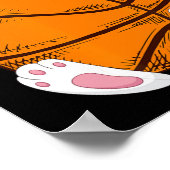 Poster Basket de Pâques lapin lapin Joyeux jour de Pâques (Coin)