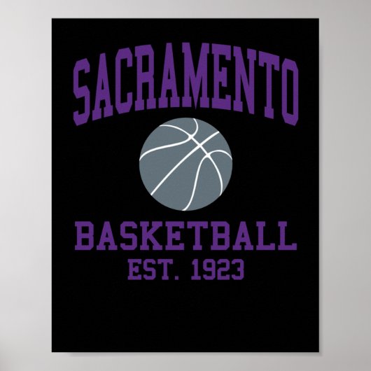 Poster Basket de Sacramento (Devant)