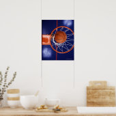 Poster basket en cerceau (Cuisine)