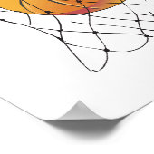 Poster basket en cerceau (Coin)