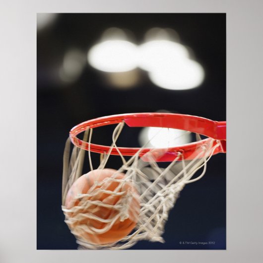 Poster Basket en panier. (Devant)