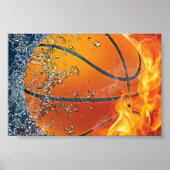 Poster Basket flamboyant (Devant)