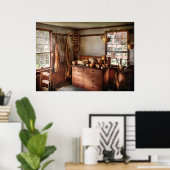 Poster Basket Maker - Les producteurs de panier maison (Bureau à domicile)