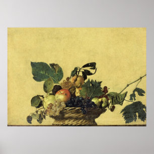 Poster Basket of Fruit by Caravaggio