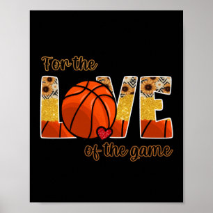 Poster Basket Pour L'Amour Du Jeu