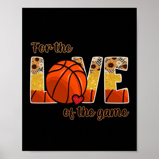 Poster Basket Pour L'Amour Du Jeu (Devant)
