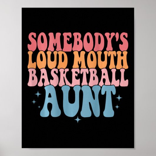 Poster Basketb à la bouche forte de quelqu'un (Devant)
