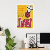 Poster Basketball Chef Hat - Matchbox Print - Aesthetic (Bureau à domicile)