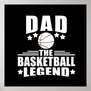 Poster basketball dad the legend