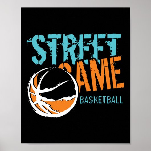 Poster Basketball de rue (Devant)