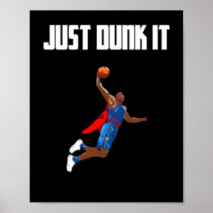Poster Basketball Dunking