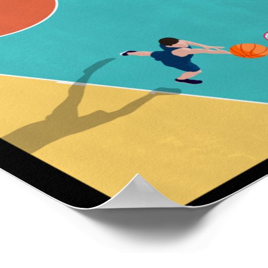 Poster Basketball Dunks 1 (Coin)
