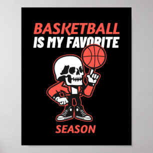Poster Basketball Est Ma Saison Favorite Basketball