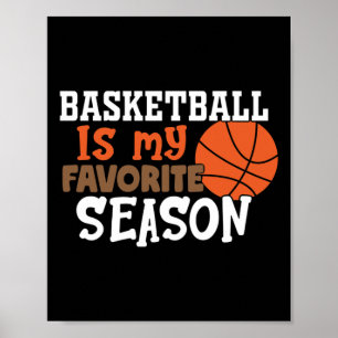 Poster Basketball Est Ma Saison Préférée 11