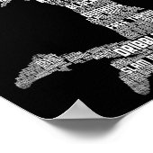 Poster Basketball Fille Filles Enfants Filles (Coin)