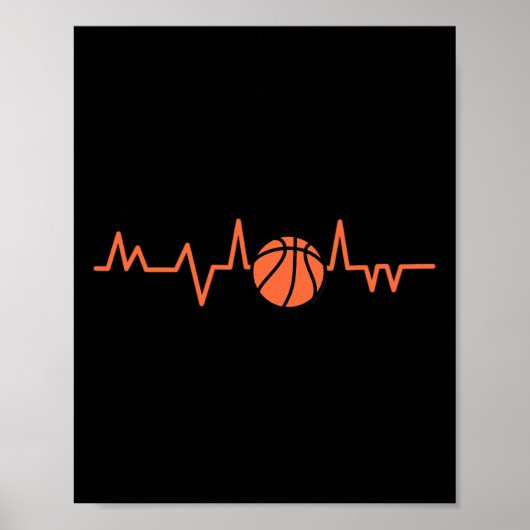 Poster Basketball Heartbeat BBall 1 (Devant)