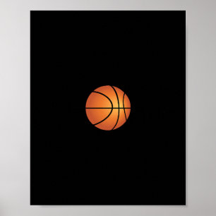 Poster Basketball Heartbeat Cool I Love Basketball Tee