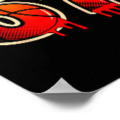 Poster Basketball Ice Cream Drip Funny 67 Six Seven Gen A (Coin)