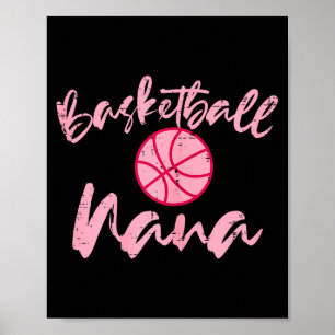 Poster Basketball nana maman mignonne grand-mère sports g