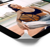 Poster Basketball Senior Night 11 Photo Collage (Coin)