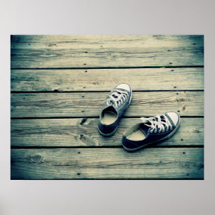 POSTER BASKETS SUR PIED