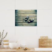 POSTER BASKETS SUR UNE JETÉE (Cuisine)