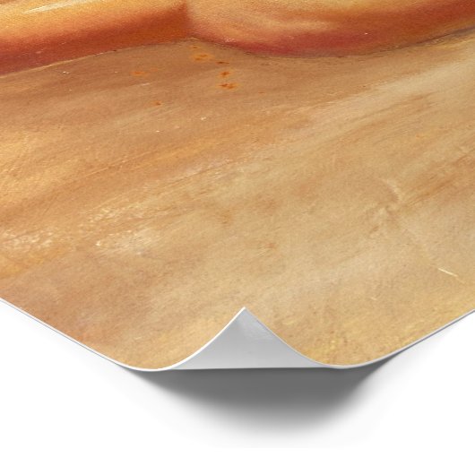 Poster Basking sur le Beach Pin Up (Coin)