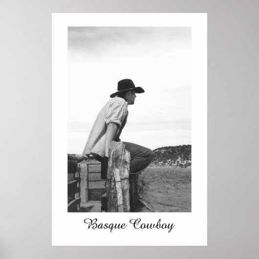 Poster Basque Cowboy (Devant)