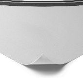 Poster Bass Clef Cercle de la cinquième (Coin)