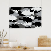 Poster Bass Fishing Camion noir (Cuisine)