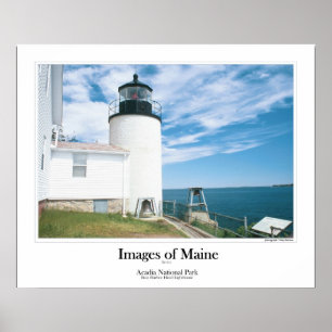 Poster Bass Harbour Head Light