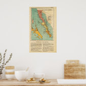 Poster Basse Californie, Mexique (Cuisine)