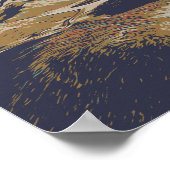 Poster Basse Californie Sur lanscape, Mexique Carte posta (Coin)