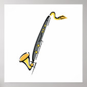 Poster Basse Clarinet (Devant)