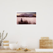 Poster Basse du coucher du soleil (Cuisine)