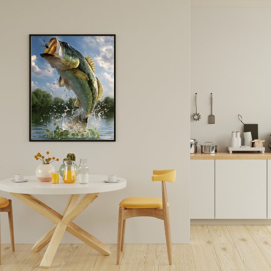 Poster Basse pêche