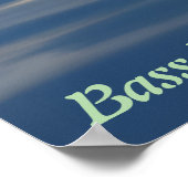Poster Basse pêche (Coin)