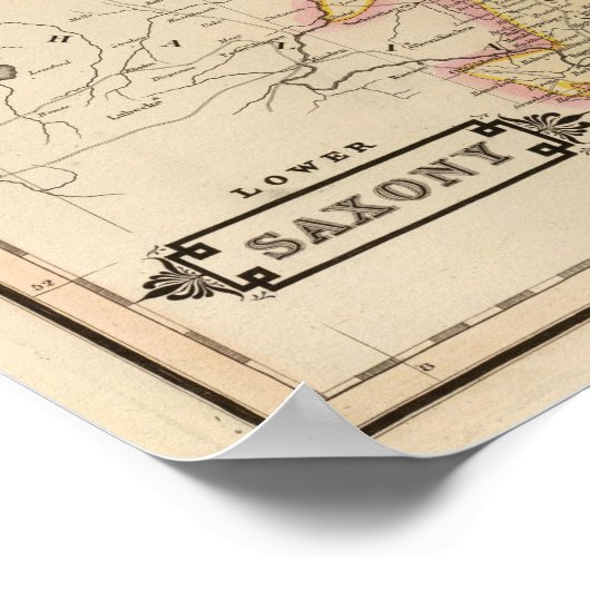 Poster Basse-Saxe (Coin)