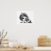 POSTER BASSET HORAIRE : ART DU RÉALISME PENCIL (Cuisine)
