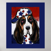Poster Basset Hound (Devant)