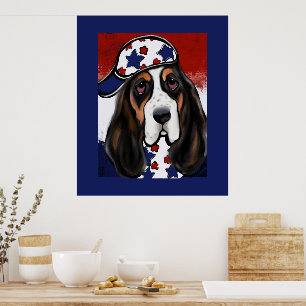 Poster Basset Hound