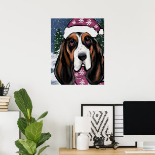 POSTER BASSET HOUND
